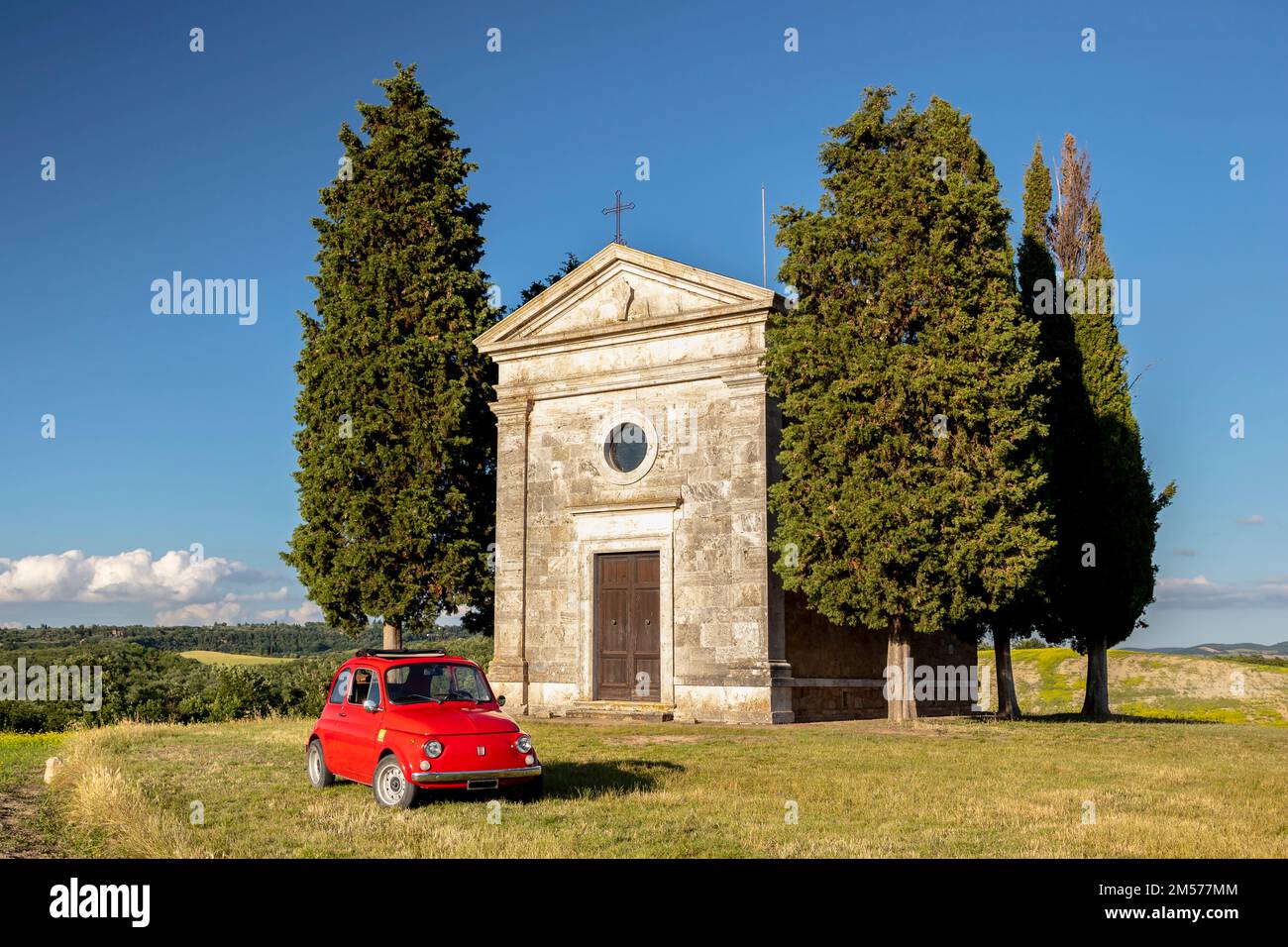 The Chapel of Vitaleta and the 500 Stock Photo - Alamy