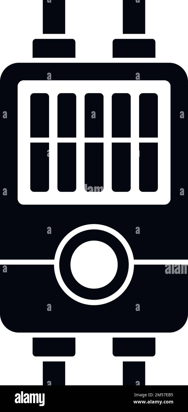 Mount junction box icon simple vector. Safety wall. Electric current Stock Vector Image & Art