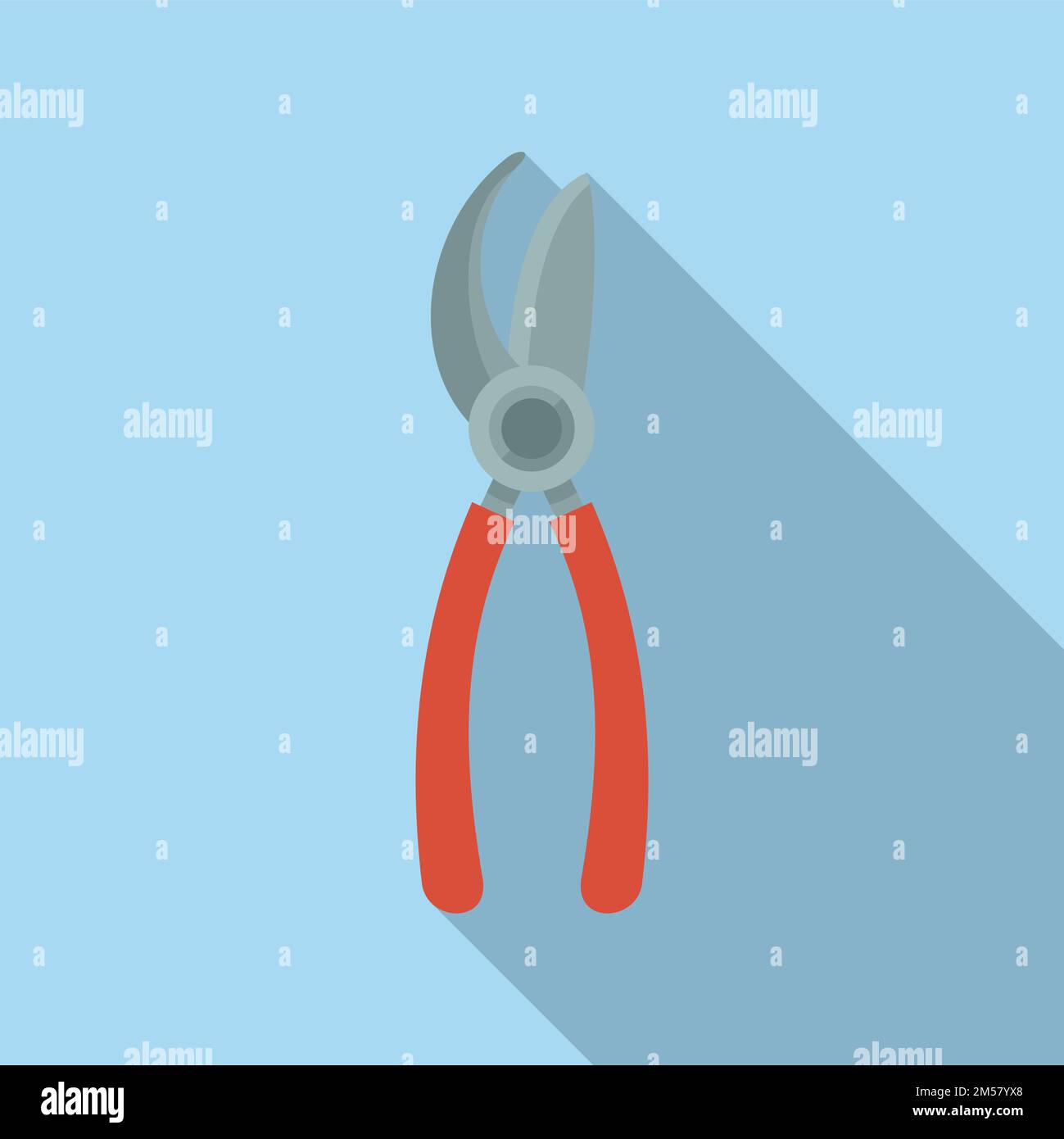 Secateur pruning hand Stock Vector Images - Alamy