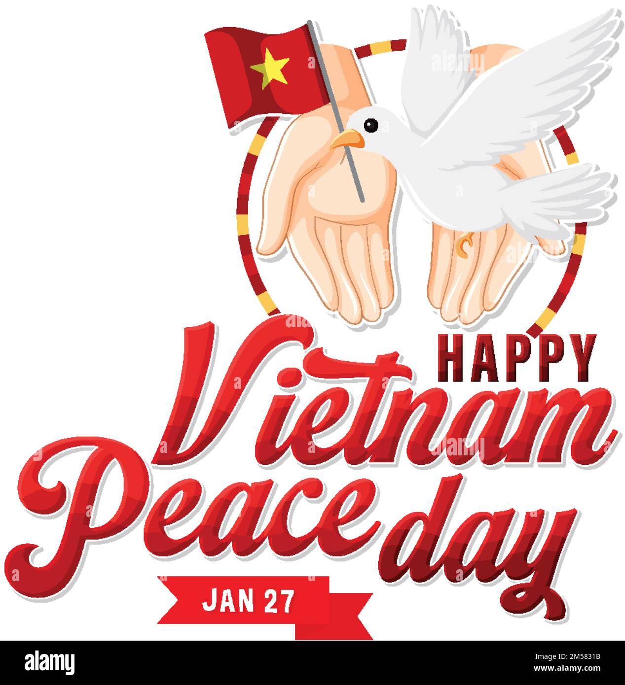 Vietnam Peace Day Banner illustration Stock Vector Image & Art Alamy