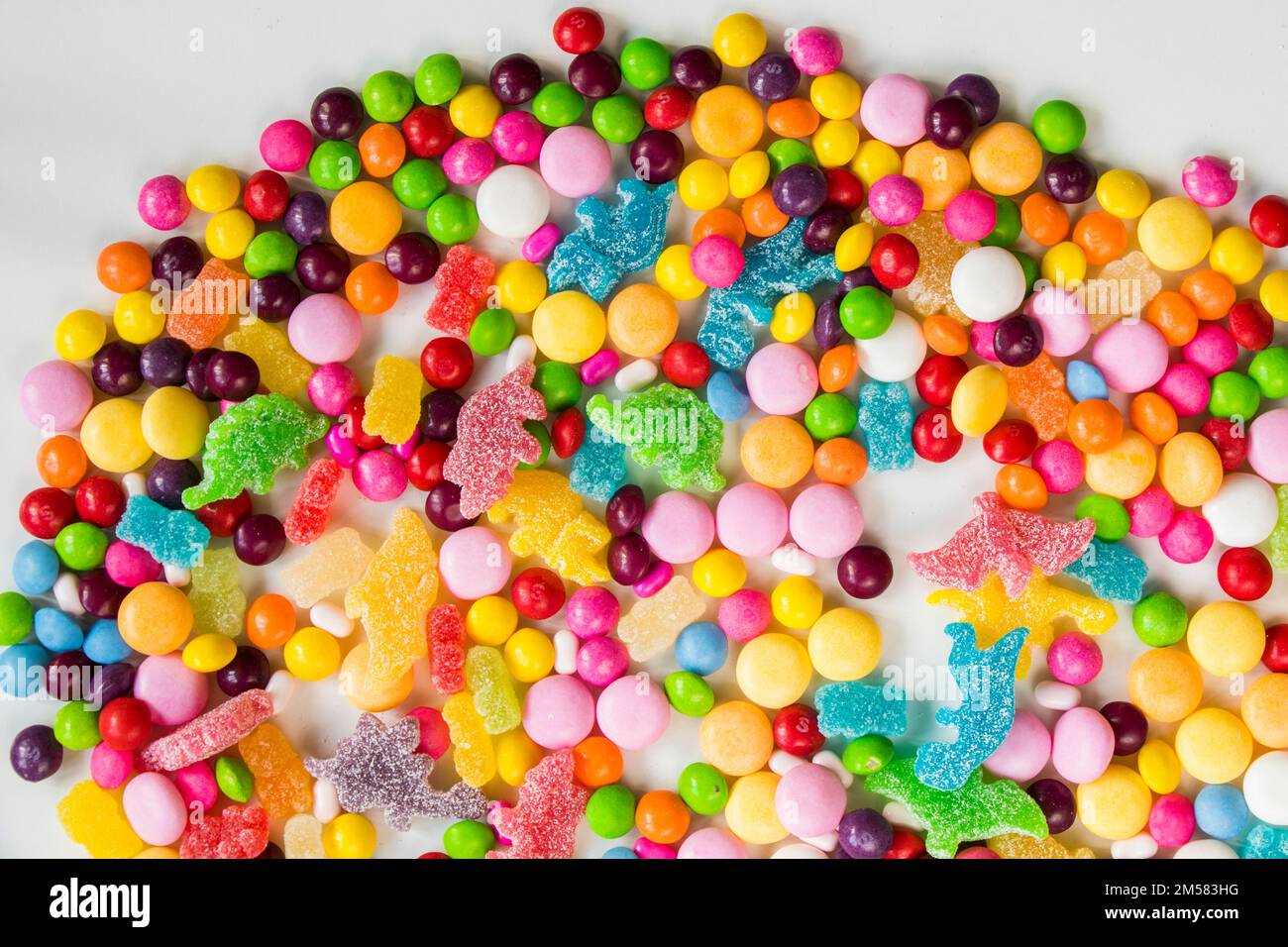 candy on the table, colorful sweet candy background Stock Photo - Alamy