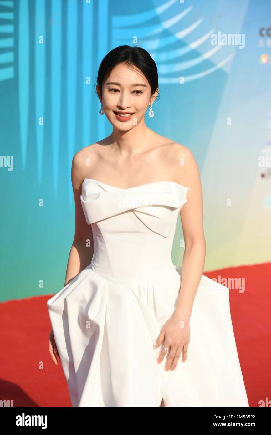 Chinese actress Zhang Li attended the red carpet for the closing