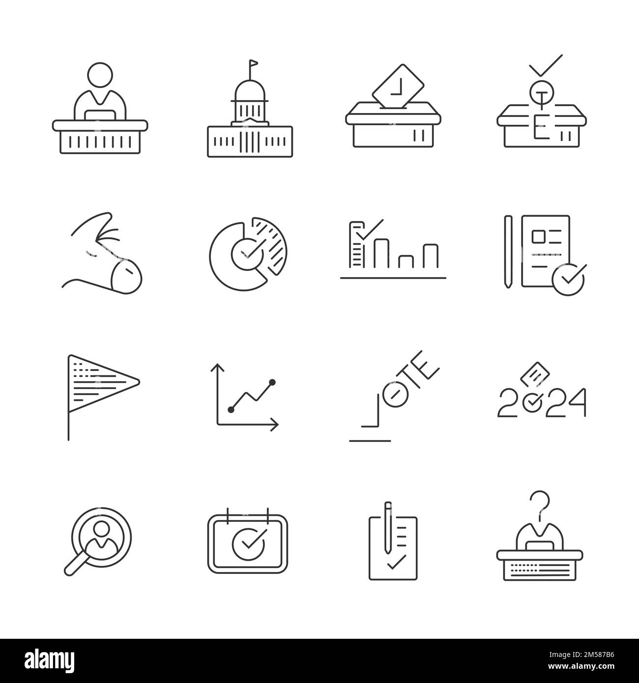 How to vote liberal Stock Vector Images - Alamy