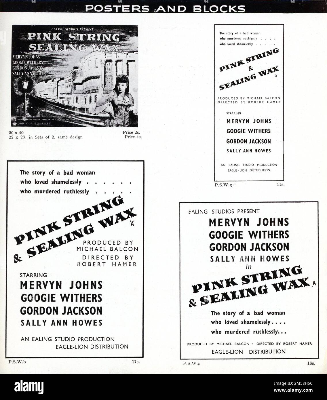 GOOGIE WITHERS in PINK STRING AND SEALING WAX 1945 director ROBERT