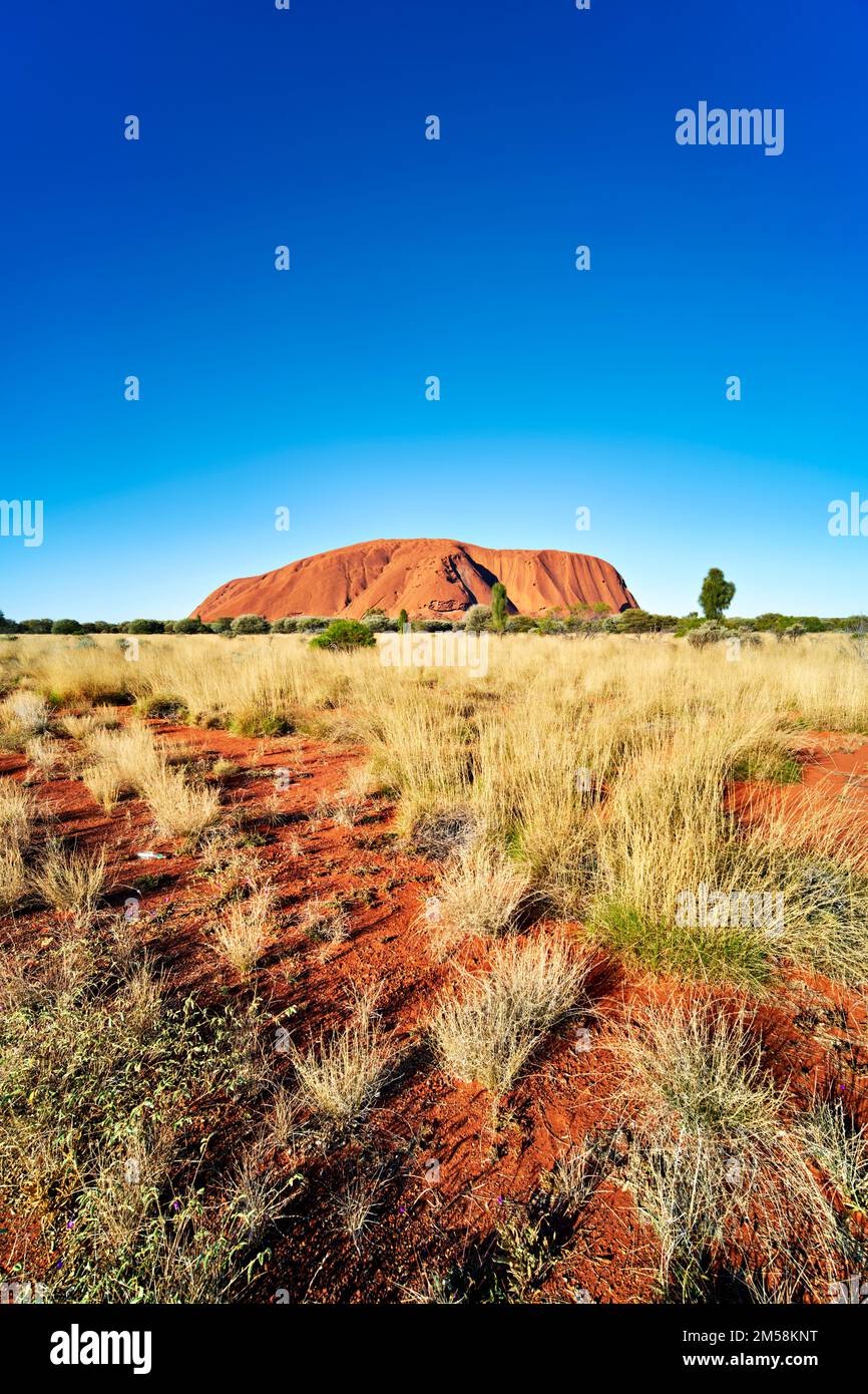 Uluru Ayers Rock. Northern Territory. Australia Stock Photo