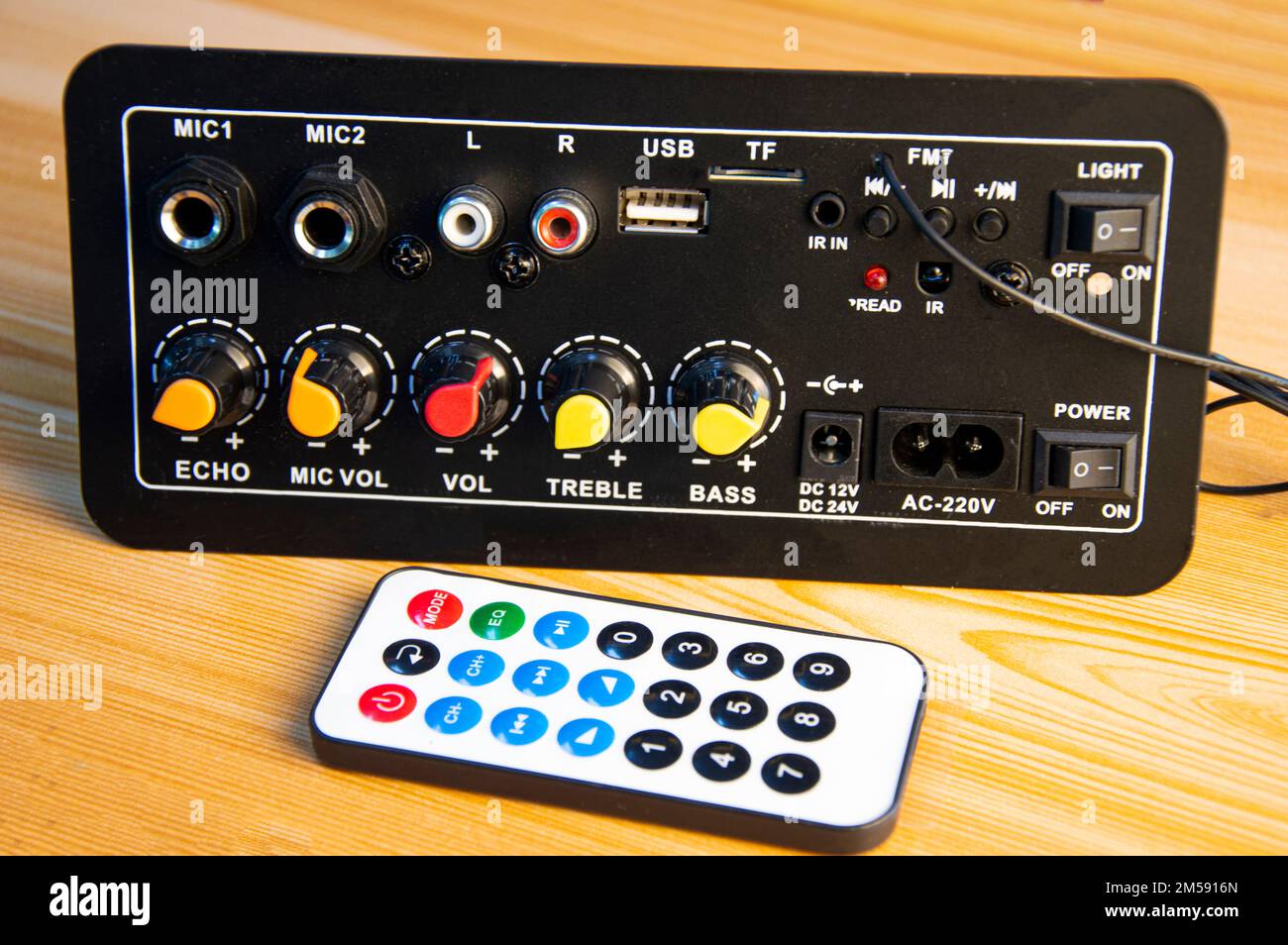 bluetooth power amplifier power amplifier mini bluetooth Stock Photo