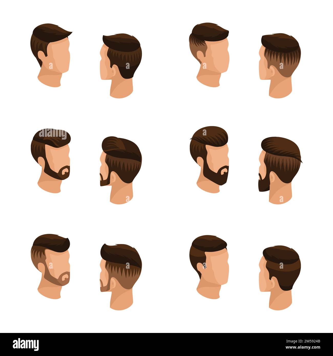 Mens haircut Cut Out Stock Images & Pictures - Alamy