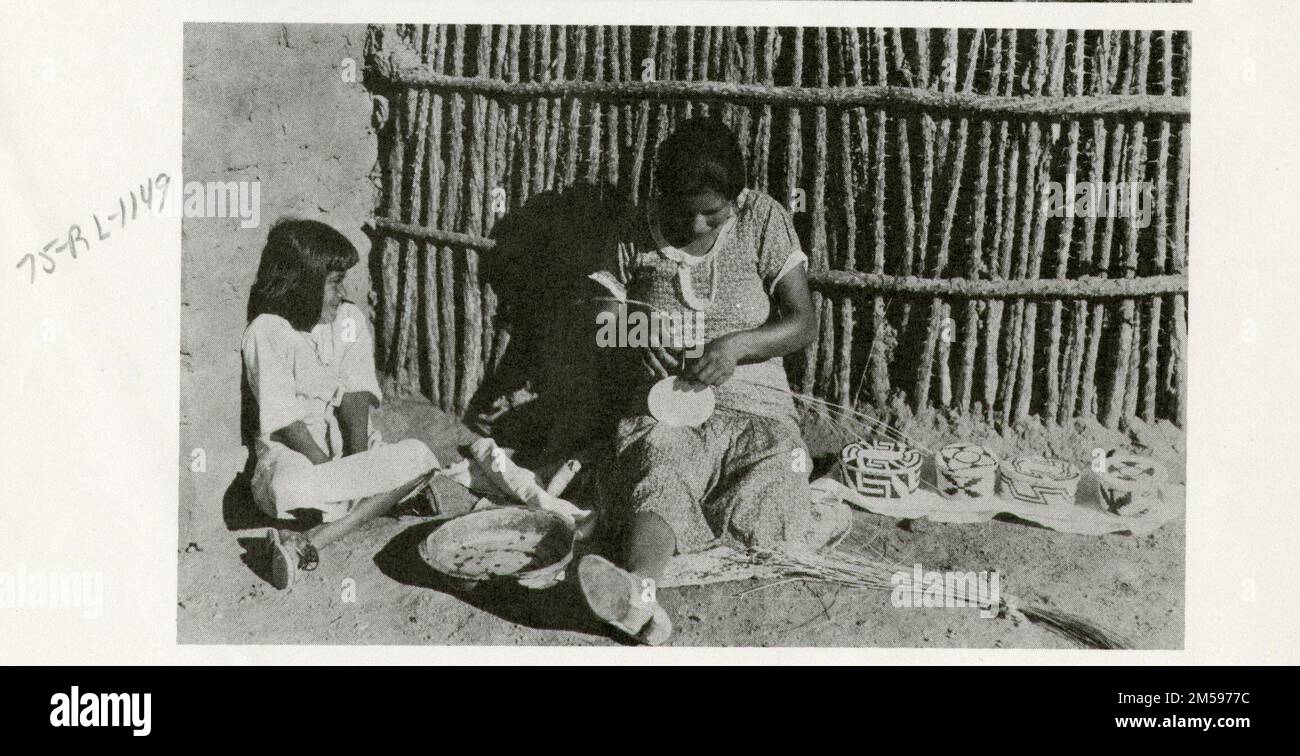 Plains indian basket hi-res stock photography and images - Alamy