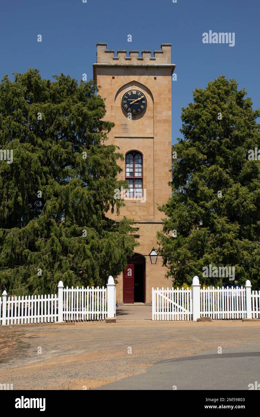 St Luke's Church at Richmond Village, Tasmania, Australia, Australia's