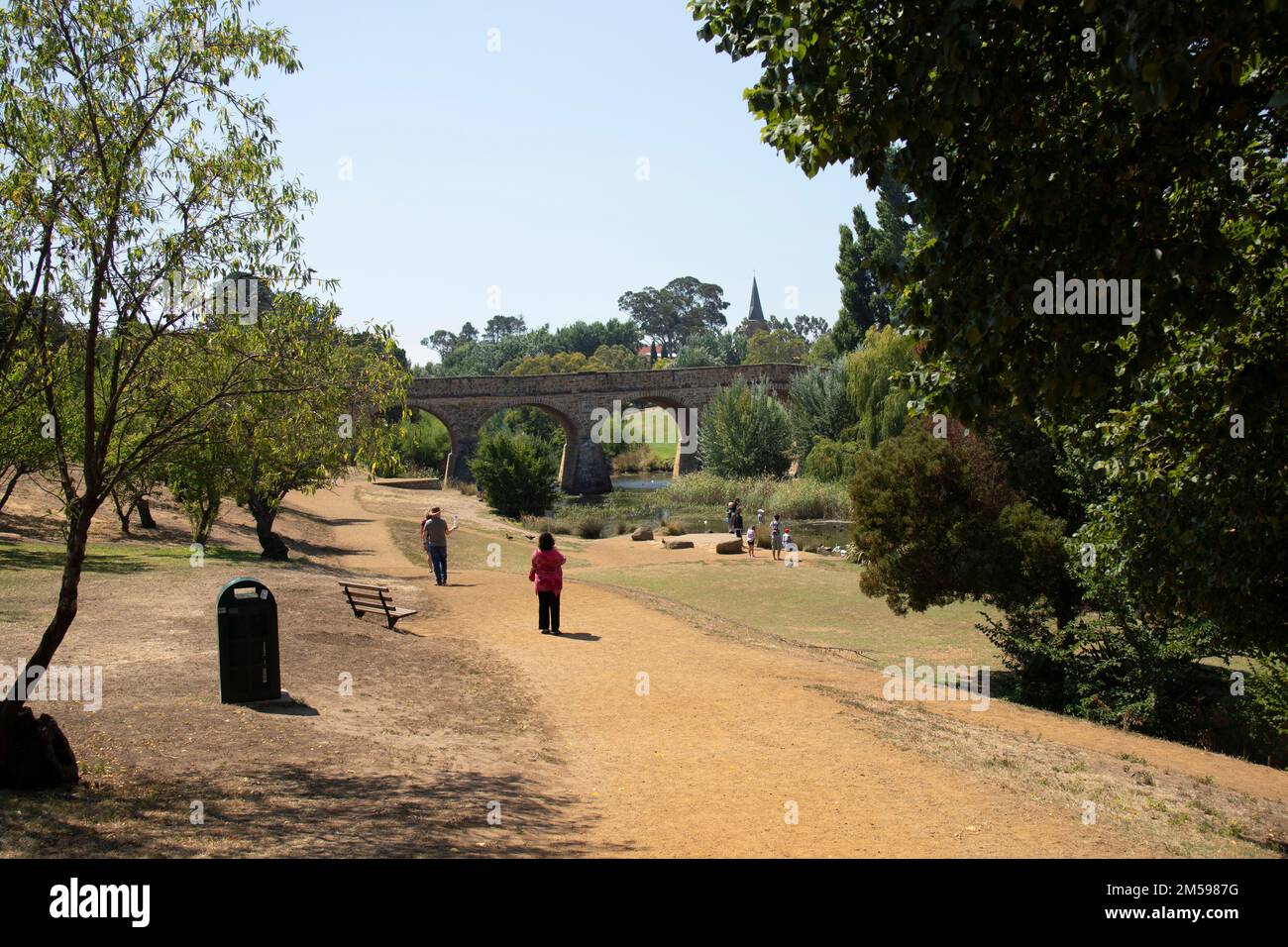 Richmond Bridge, at Richmond Village, Tasmania, Australia, This is