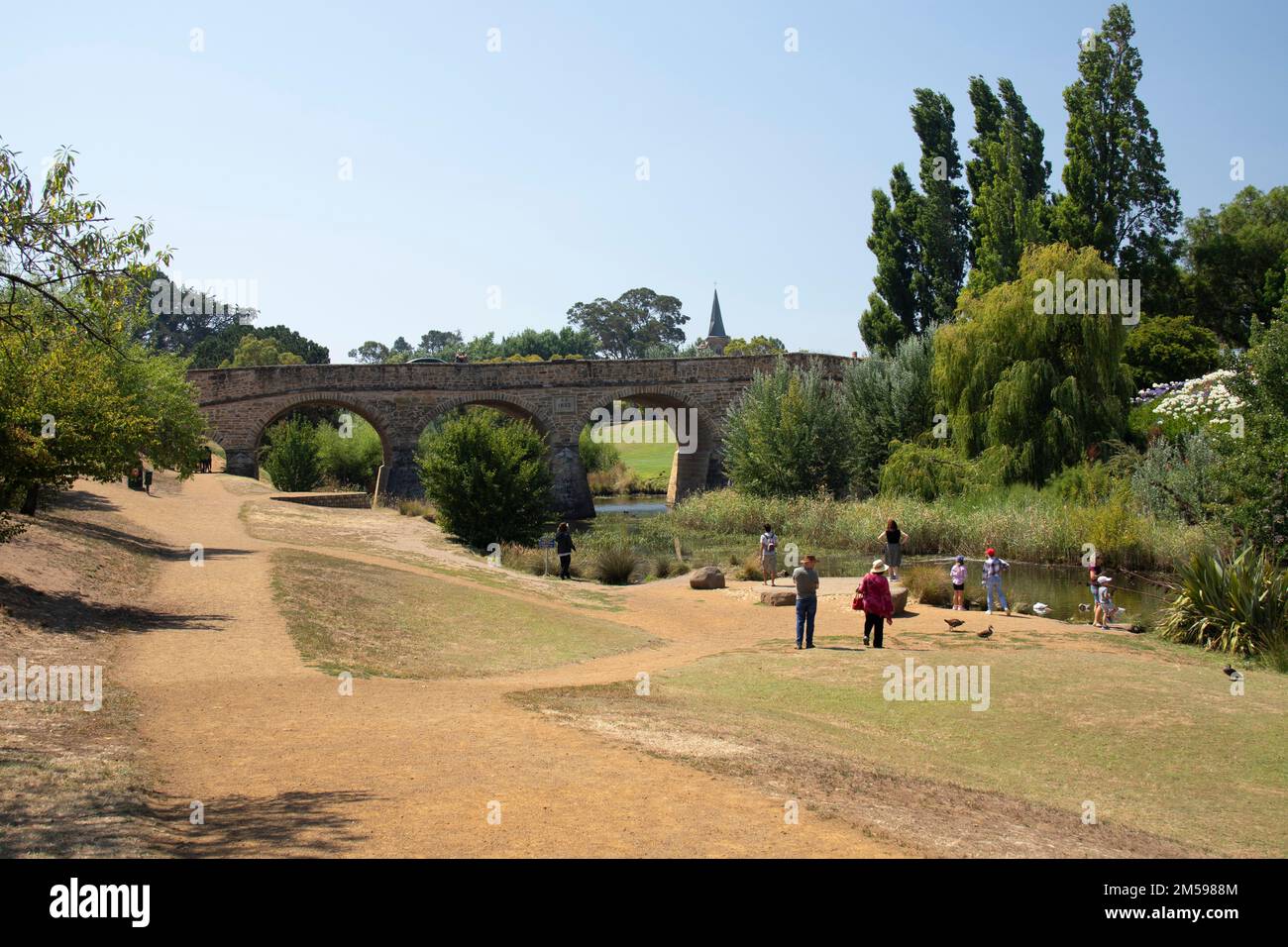 Richmond Bridge, at Richmond Village, Tasmania, Australia, This is
