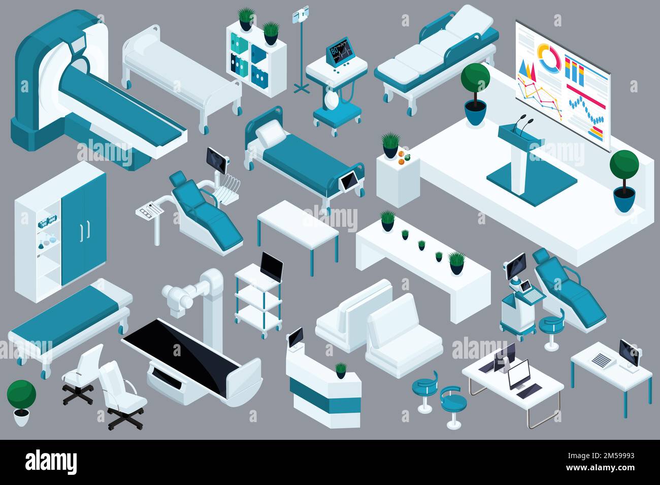 Quality Isometry, 3D medical devices, hospital bed, MRI, Xray scanner