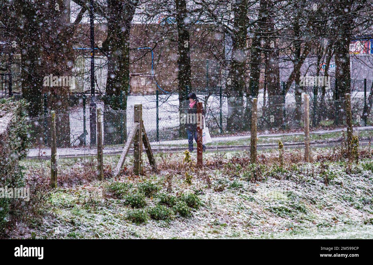 Dundee, Tayside, Scotland, UK. 27th Dec, 2022. UK Weather Winter in