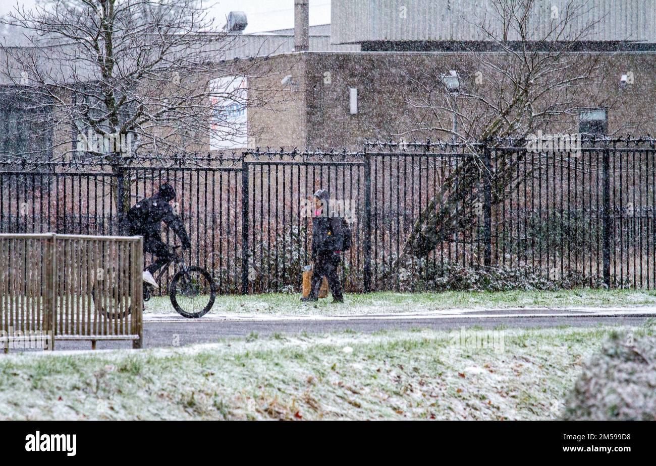 Dundee, Tayside, Scotland, UK. 27th Dec, 2022. UK Weather Winter in