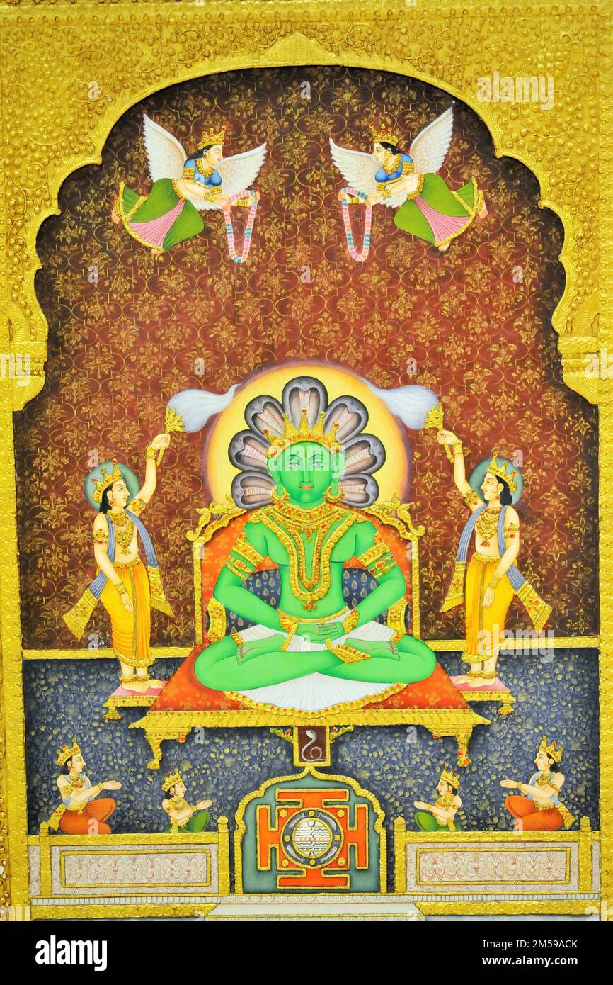 Mahavir painting hires stock photography and images Alamy