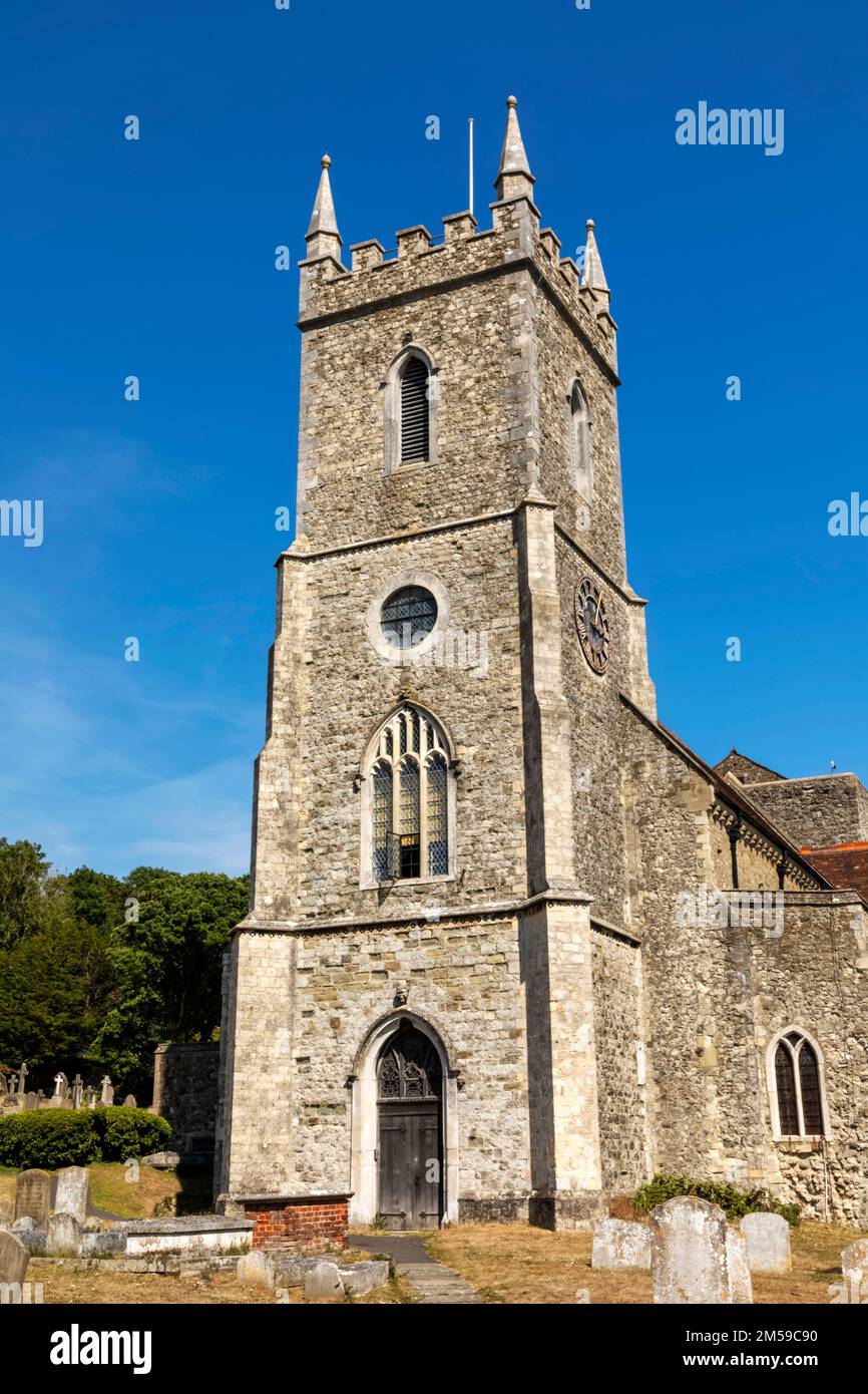 England,  Kent, Hythe, St.Leonard's Church *** Local Caption ***  UK,United Kingdom,Great Britain,Britain,England,English,British,Kent,Hythe,St Leonar Stock Photo
