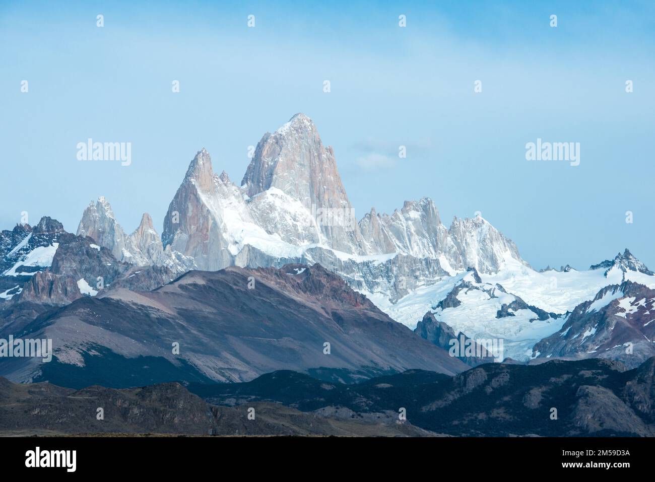 Der Fitz Roy  im Los Glaciares Nationalpark in Patagonien, Argentinien. Stock Photo