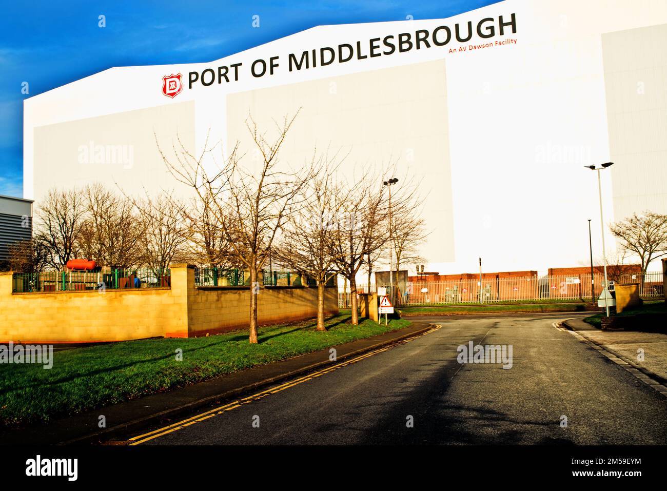 AV Dawsons, Riverside, Middlesbrough, Cl;eveland, England Stock Photo