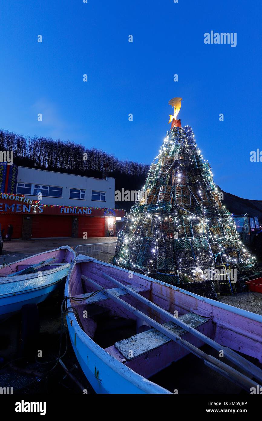 Filey fishmas tree hires stock photography and images Alamy