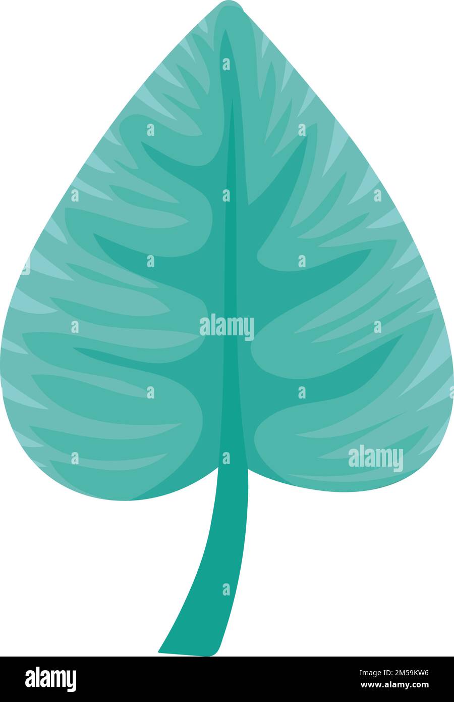 green leaf icon Stock Vector Image & Art - Alamy