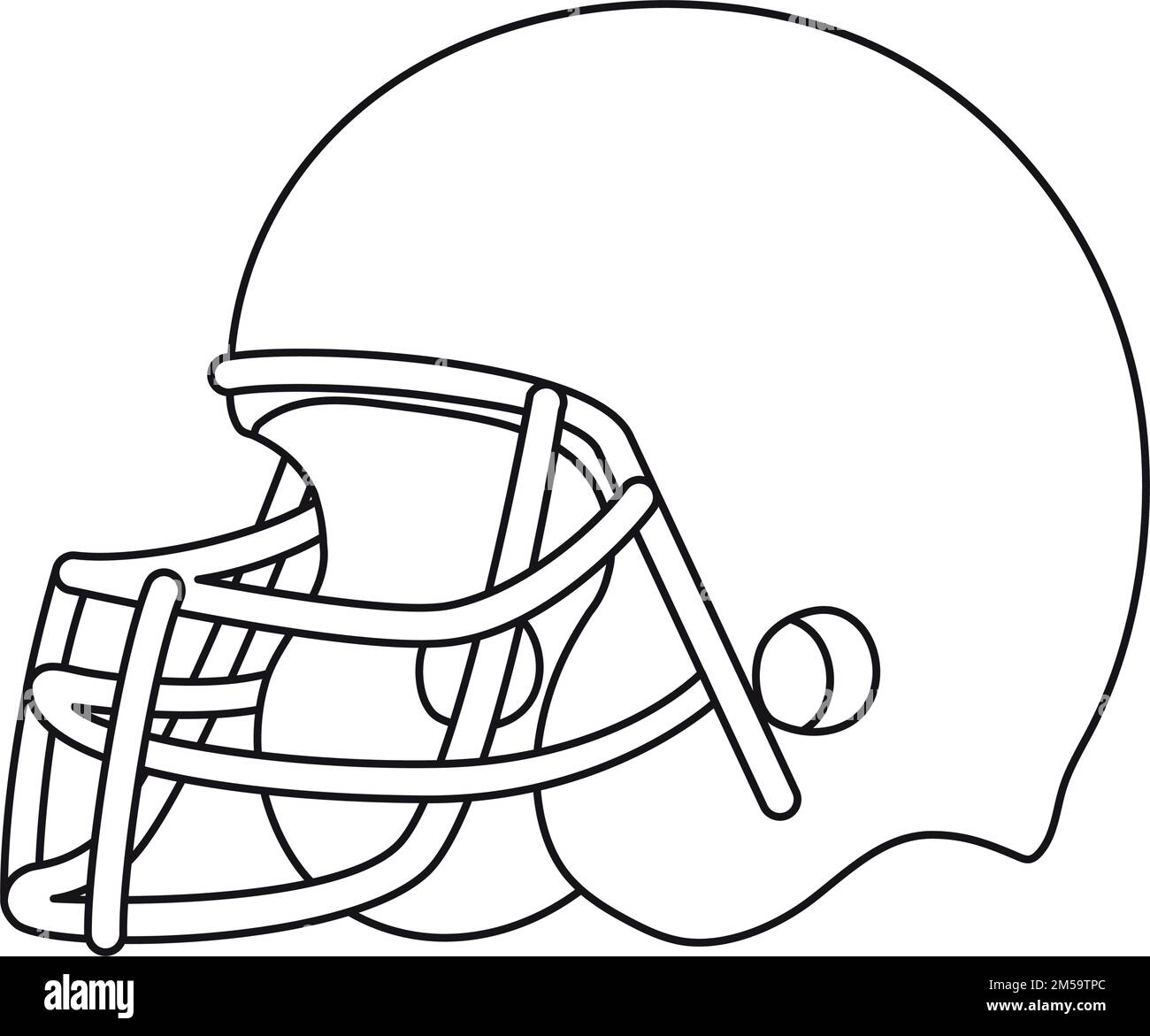 american football helmet silhouette Stock Vector Image \u0026 Art - Alamy, image size:1300x1171