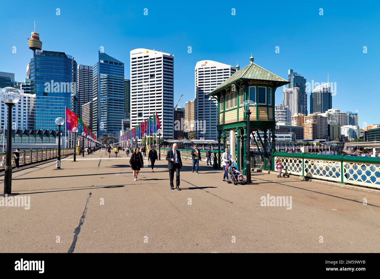 Sydney. New South Wales. Australia. Darling Harbour Stock Photo