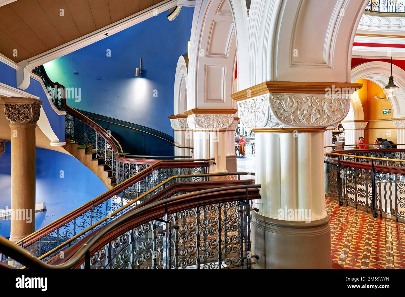 Sydney. New South Wales. Australia. Queen Victoria Building Mall Stock