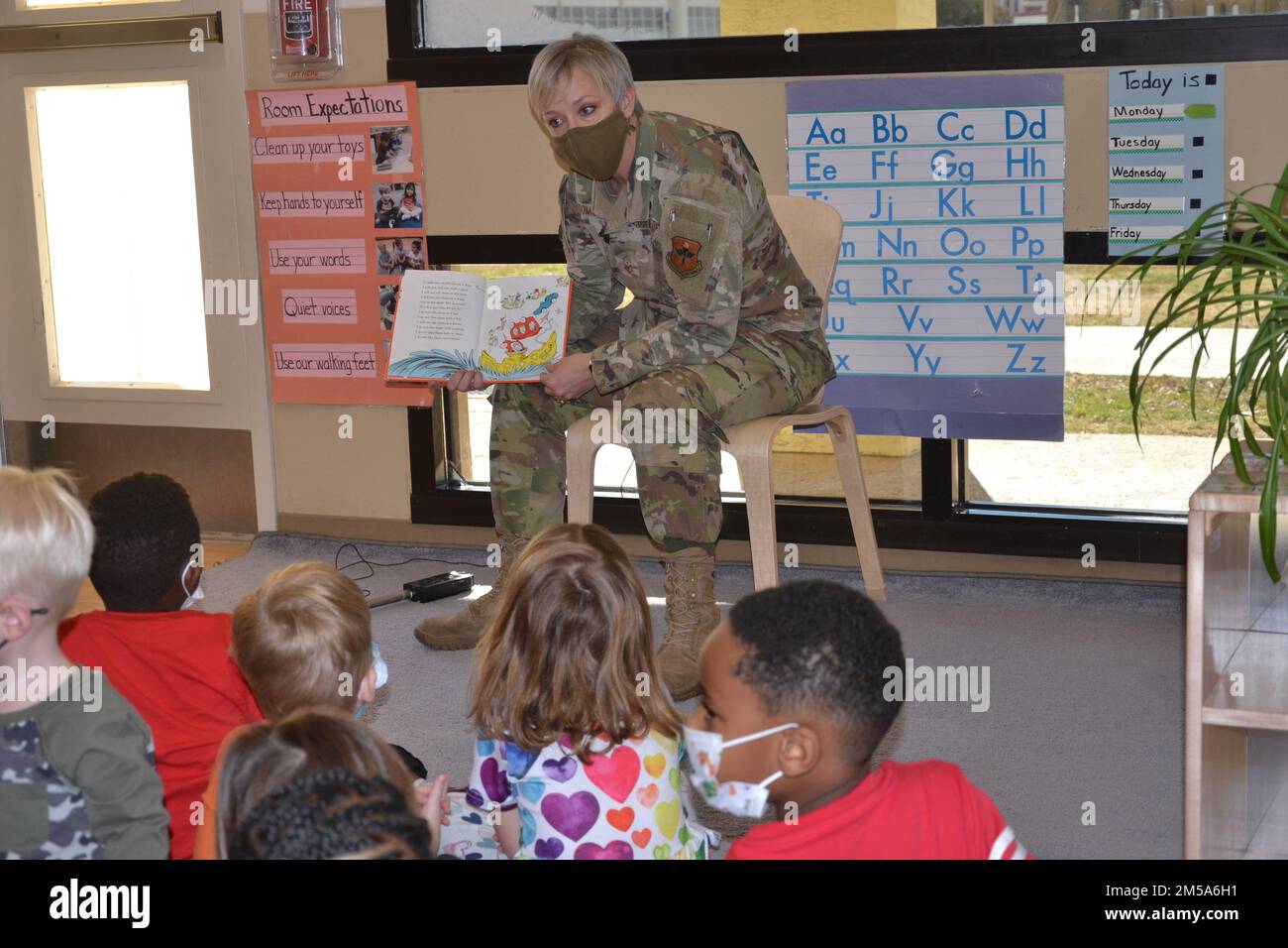 U.S. Air Force Command Chief Master Sgt. Casy Boomershine, 502nd Air