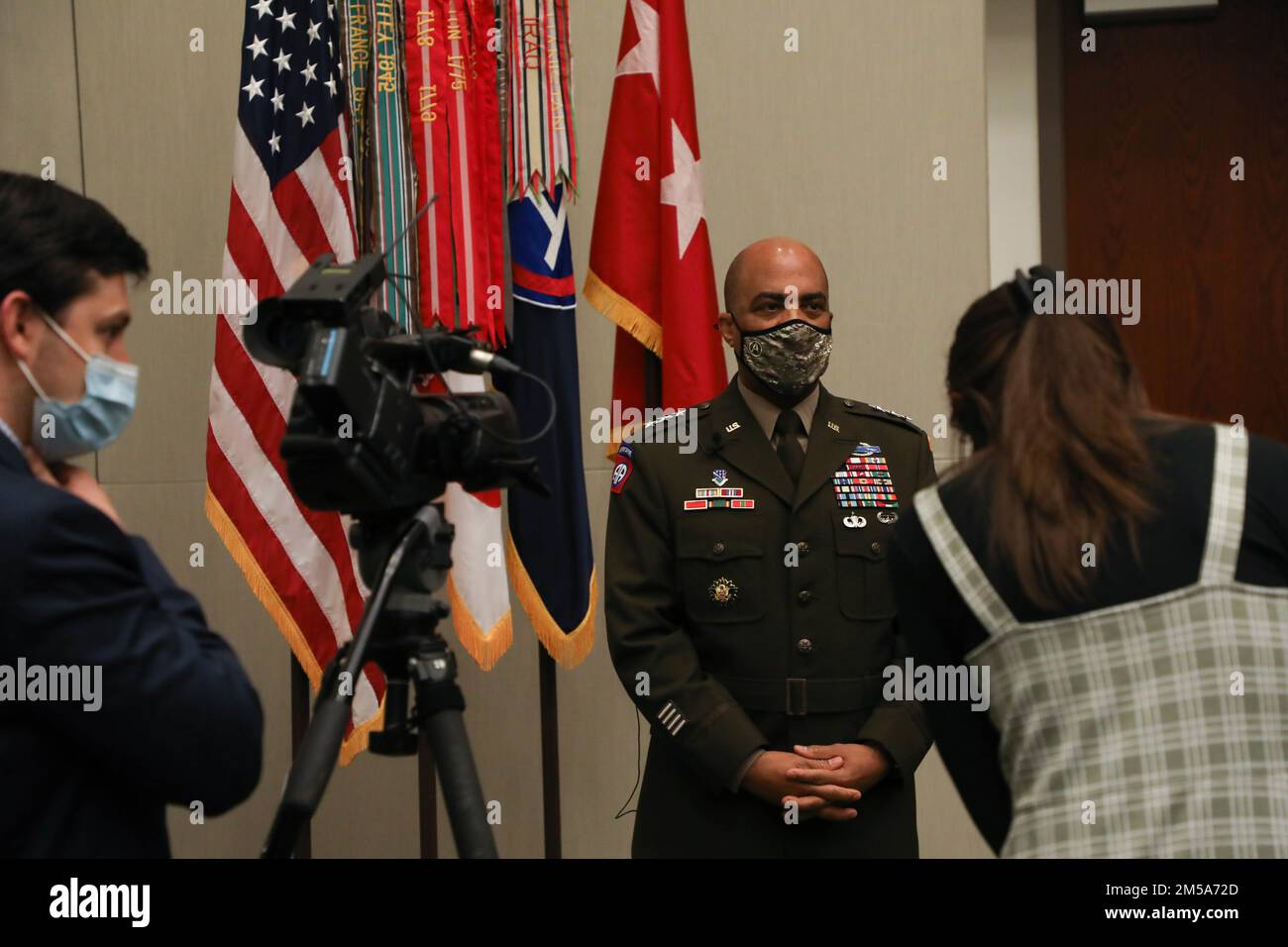 Lt. Gen. Ronald Clark, U.S. Army Central Commanding General, prepares