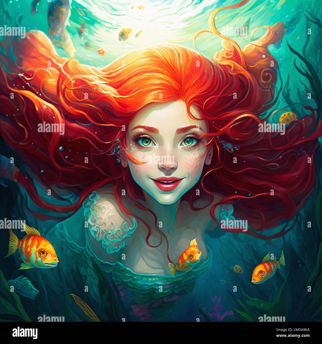 Siren mythology illustration hi-res stock photography and images