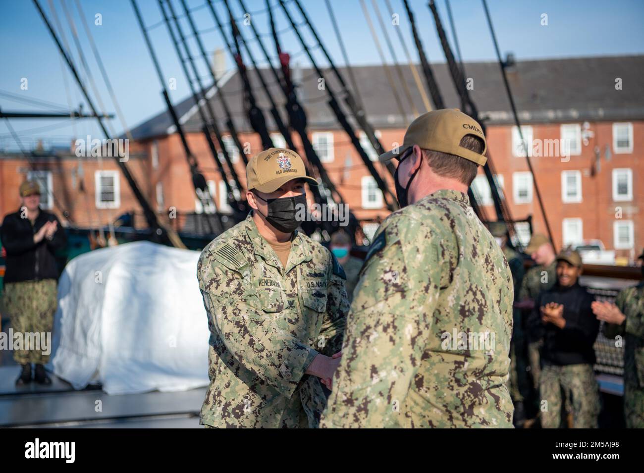 BOSTON (Feb. 17, 2022) Personnel Specialist 2nd Class Giovanni