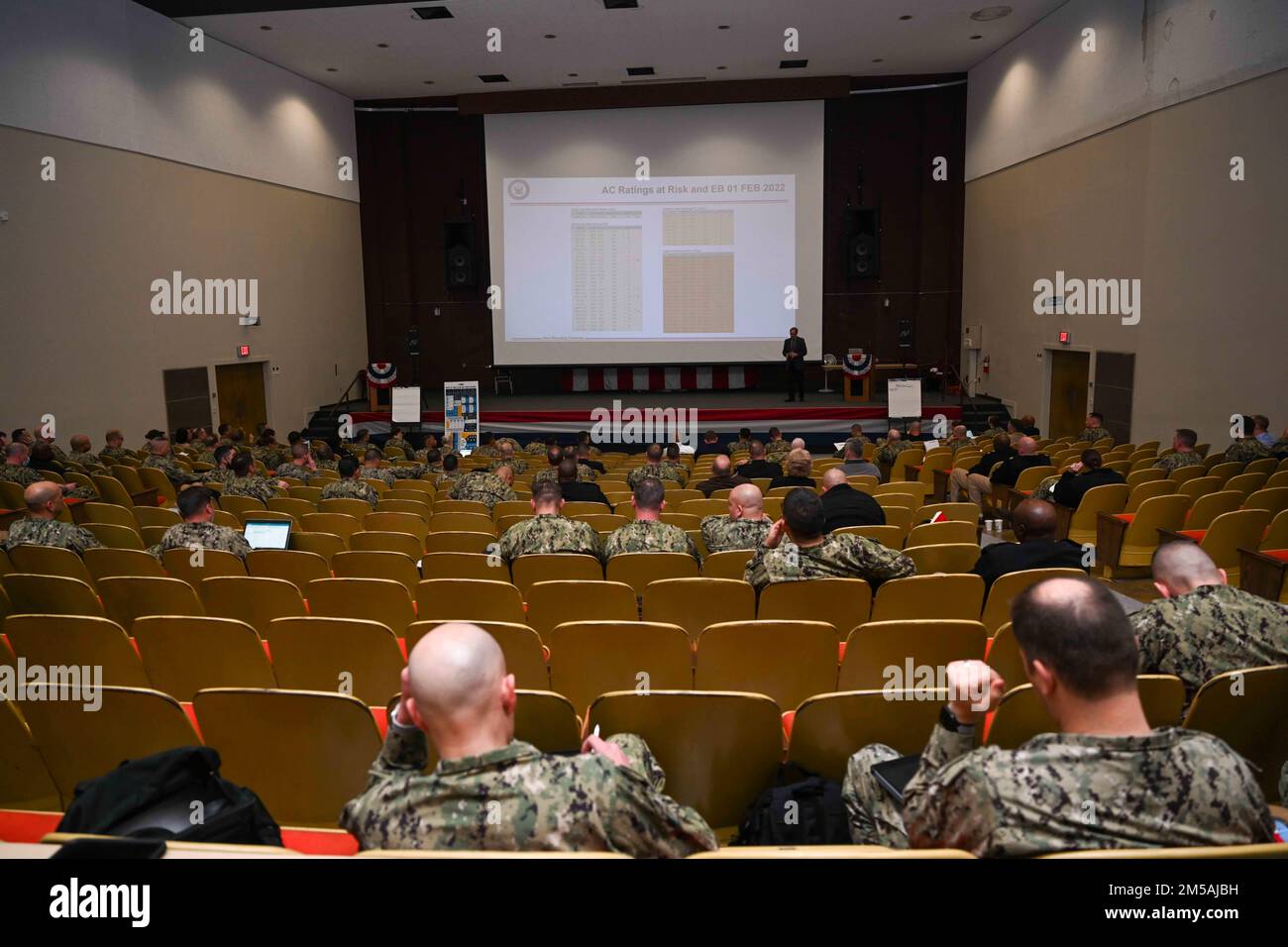 Commander navy recruiting command rear hi-res stock photography and ...