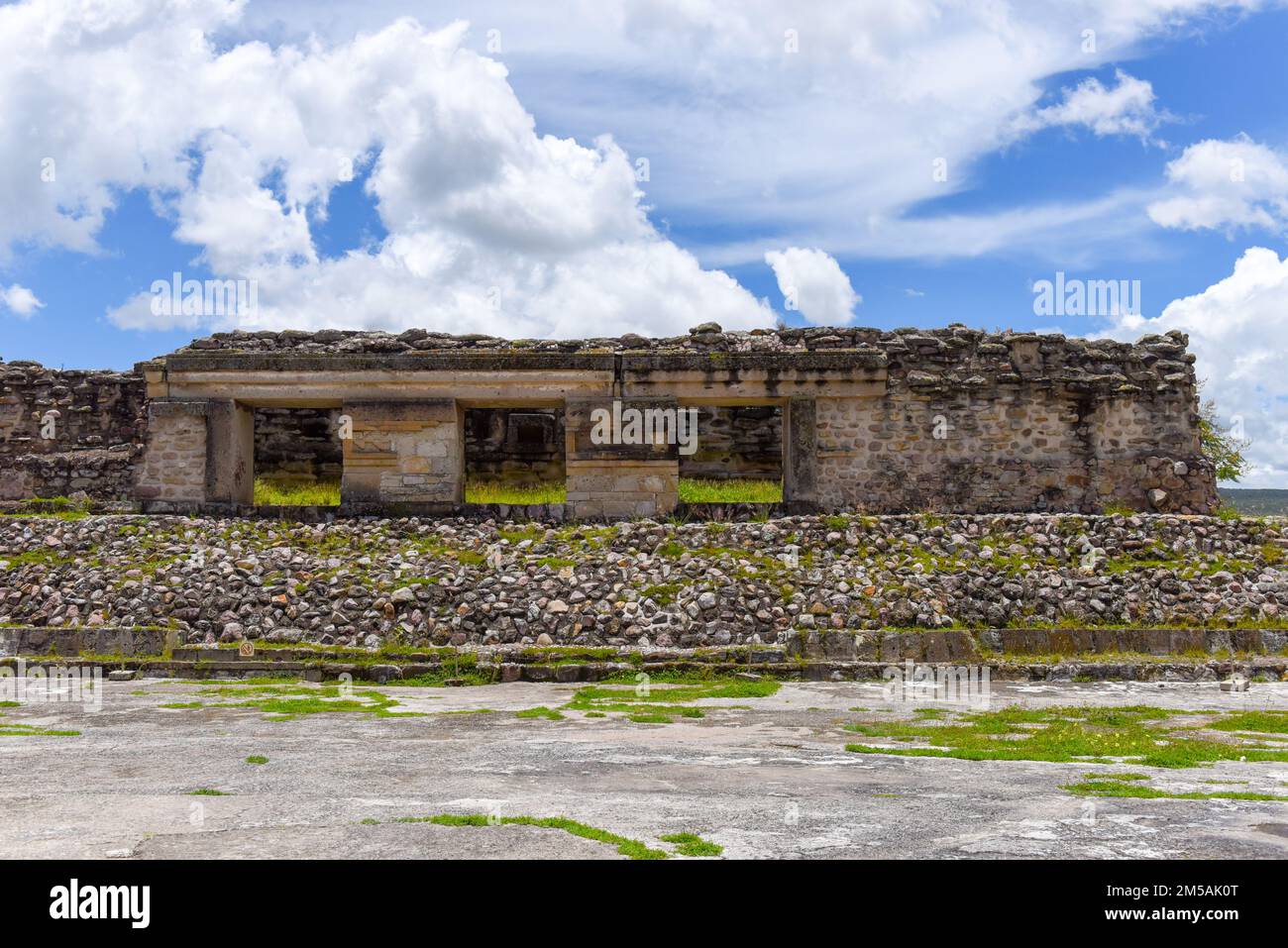 Mitla, a mesoamerican archeological site of the Zapotec civilization, Oaxaca valley, Mexico