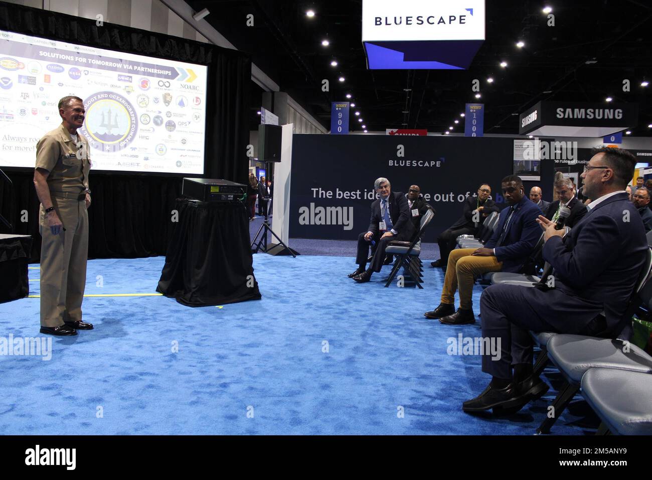 SAN DIEGO (Feb. 1618) — During AFCEAUSNI WEST 2022, RDML Ron Piret