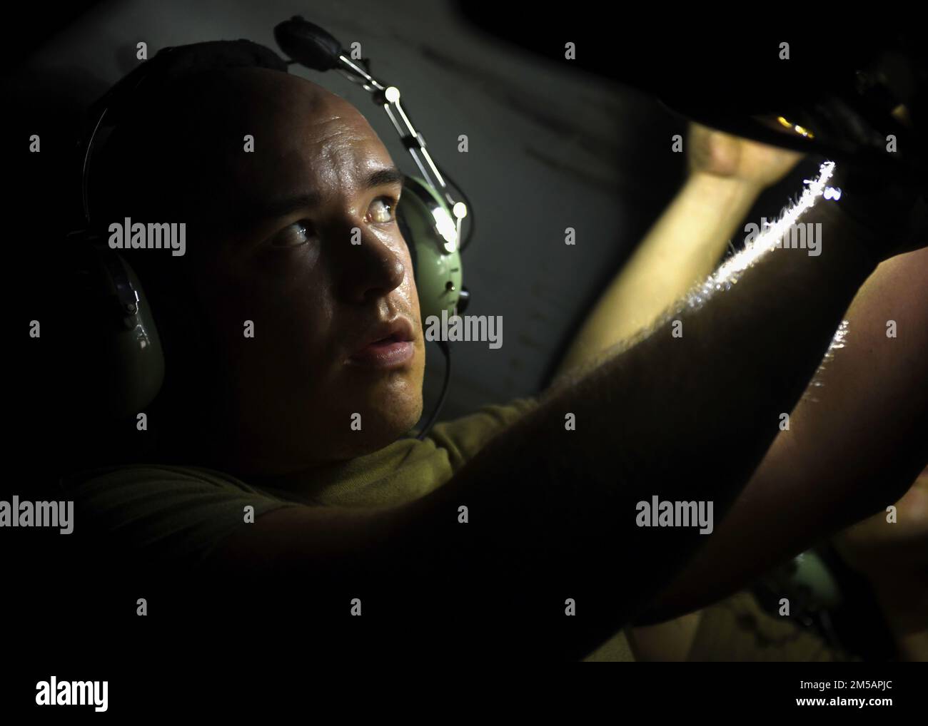 U.S. Air Force Staff Sgt. Timothy Streeter, 96th Expeditionary Squadron ...