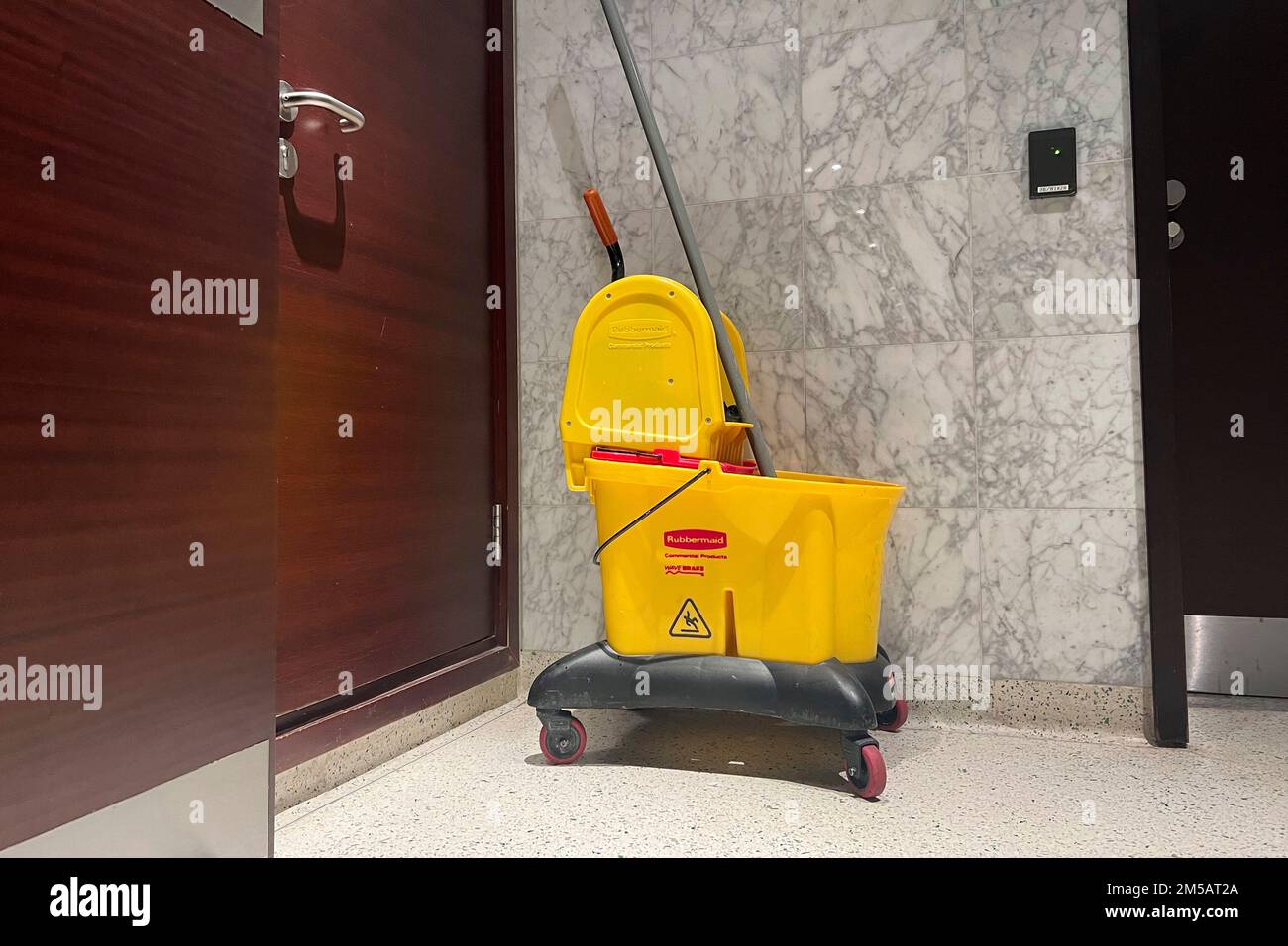 Impressions from Doha/Qatar on November 25th, 2022. parked cleaning