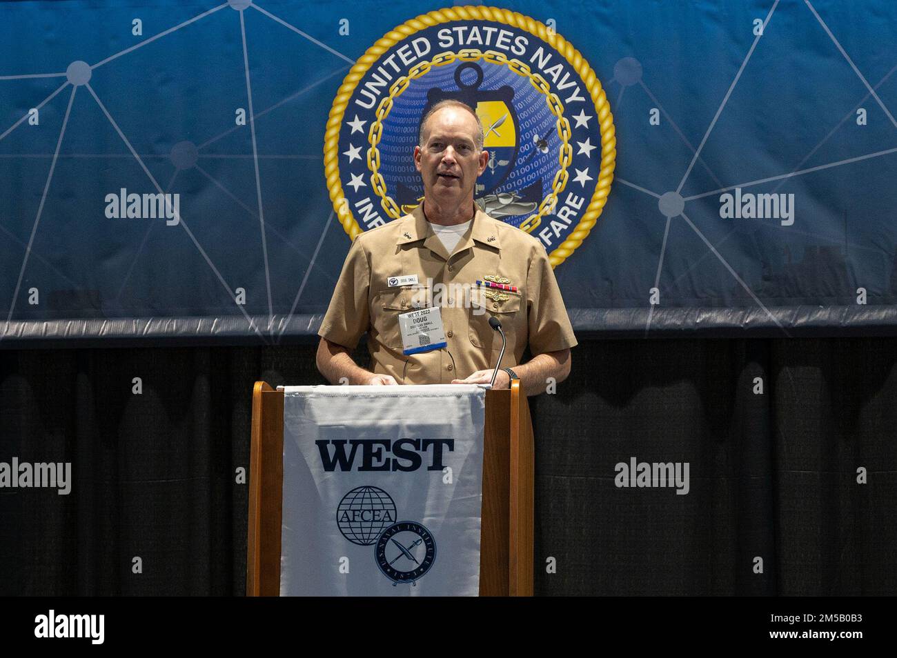 Naval Information Warfare Systems Command (NAVWAR) Commander Rear Adm