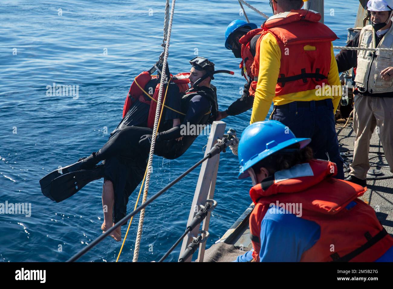 ATLANTIC OCEAN (Feb. 17, 2022) Gas Turbine Systems Technician