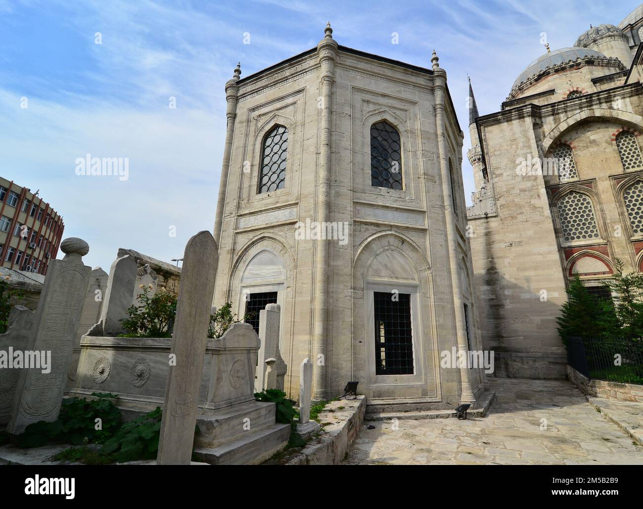Bosnian Ibrahim Pasha Tomb In Istanbul Turkey Stock Photo Alamy