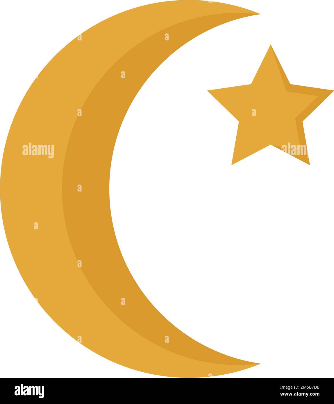 crescent moon and star Stock Vector Image & Art - Alamy