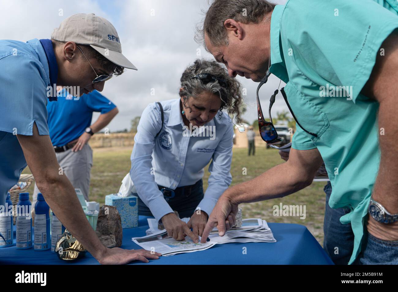 The U.S. Army Corps of Engineers, Jacksonville District Commander, Col ...
