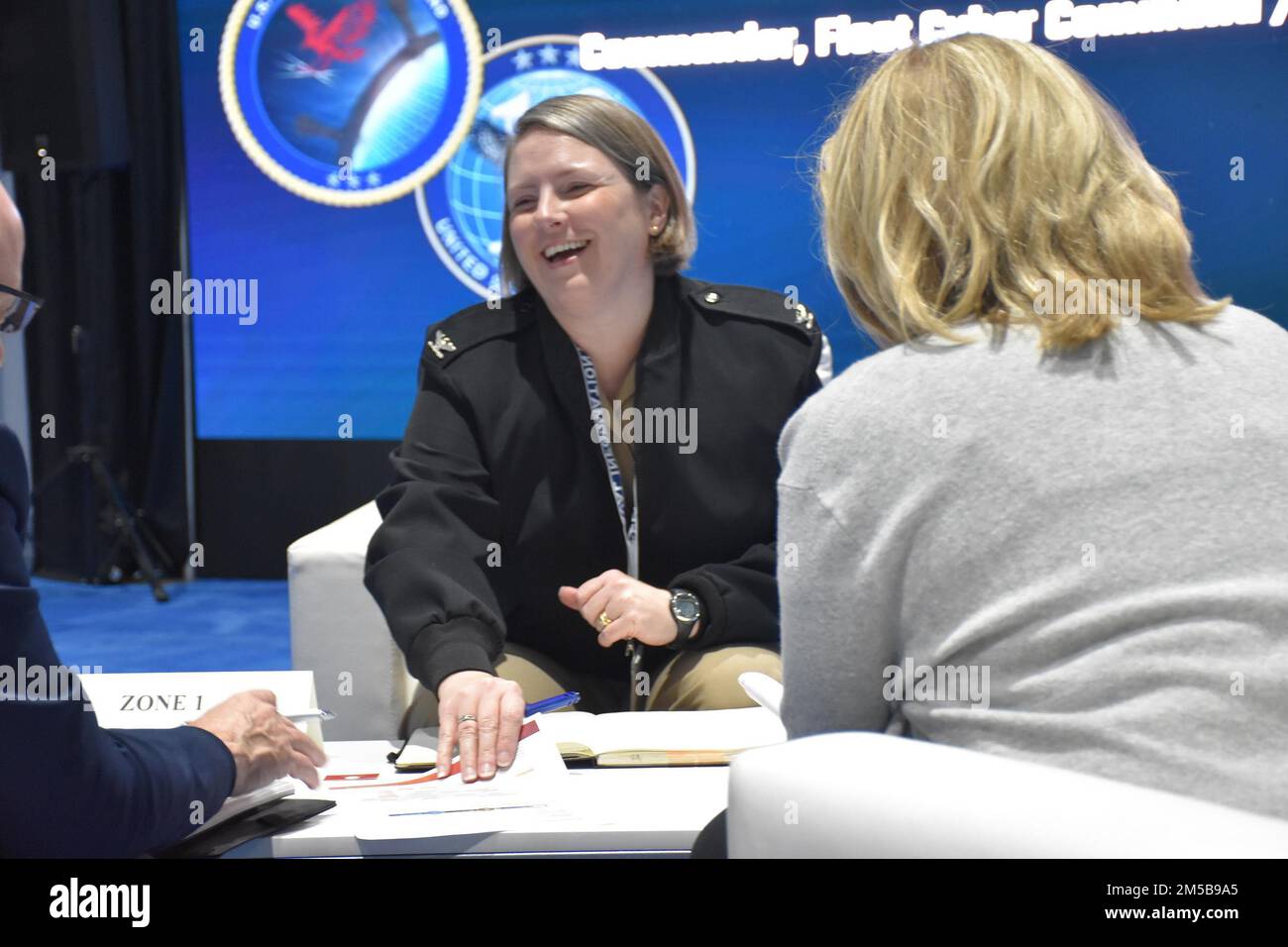 SAN DIEGO (Feb. 16-18) — During AFCEA-USNI WEST 2022, Capt. Christi