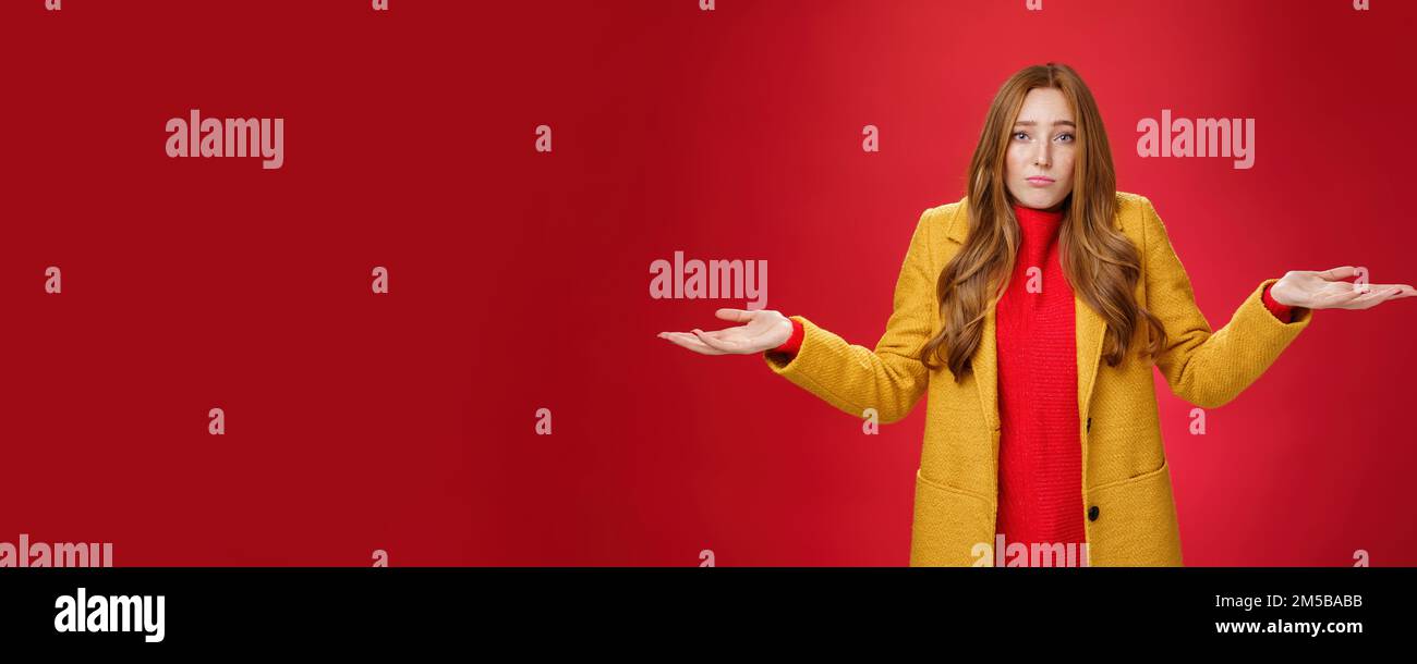 Who new it happen. Innocent and cute redhead unaware girl with freckles