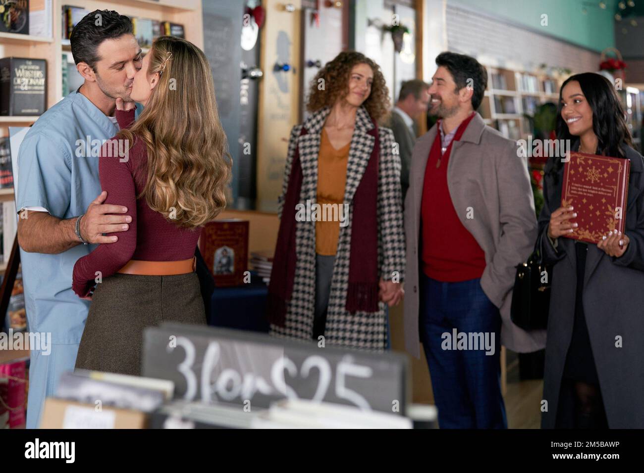 A FABLED HOLIDAY, from left: Ryan Paevery, Brooke D'Orsay, Carmel Amit