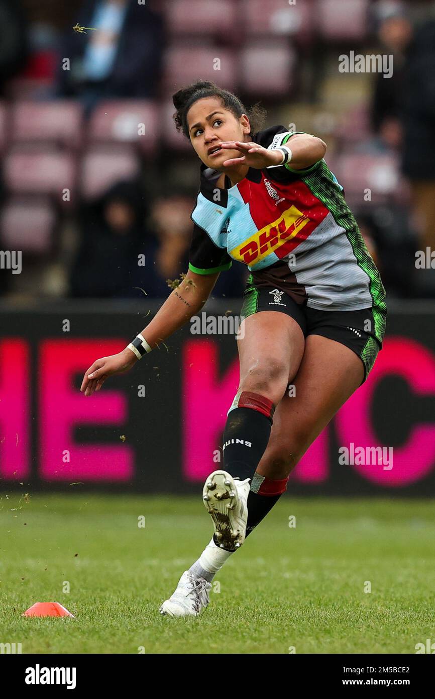Lagi Tuima of Harlequins Women during the Women