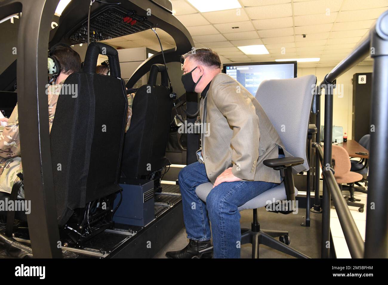 Department of the Army civilian Leon Bonner, a training specialist at ...