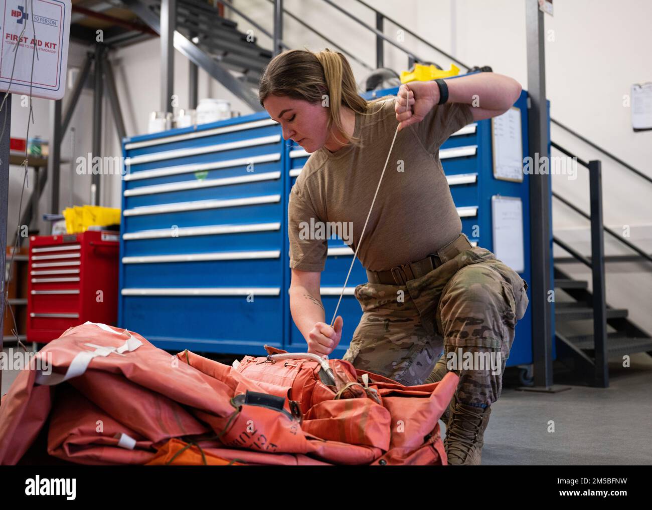 U.S. Air Force Staff Sgt. Tierra Mcinelly, 100th Operations Support