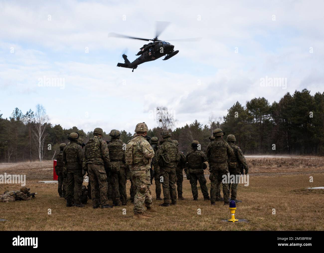 Paratroopers assigned to Troop B, 573 Cavalry Regiment, 3rd Brigade