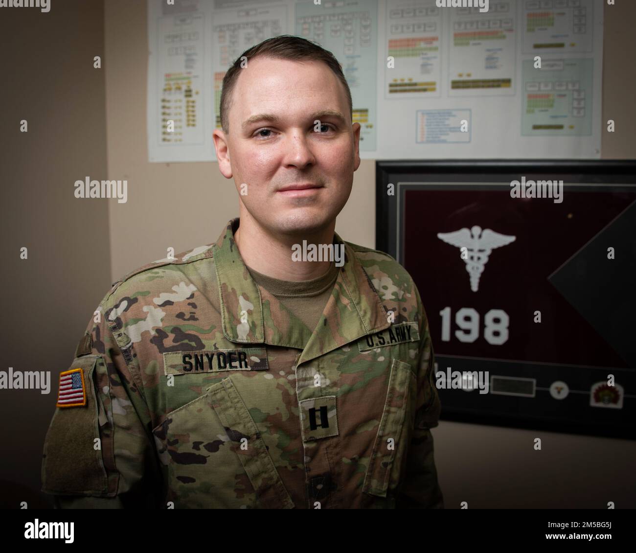 Capt. Arian Snyder is a nurse case manager for the Soldier Recovery Unit at Brooke Army Medical