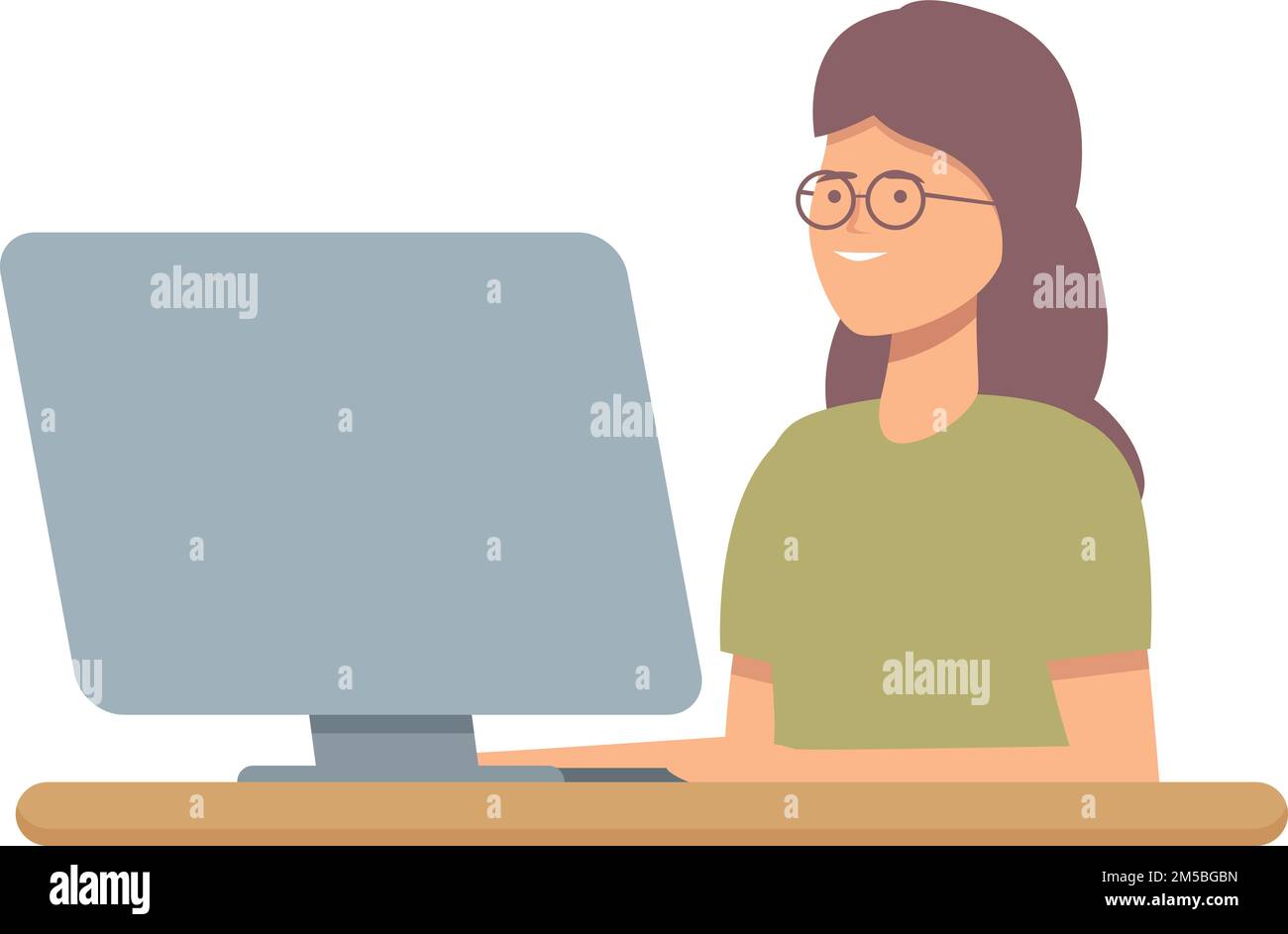 Programming for kids icon cartoon vector. Computer education. School ...